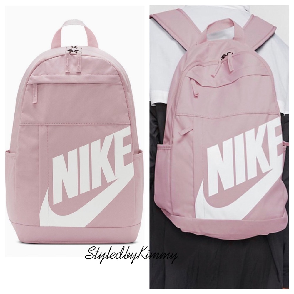 🌸 NIKE Backpack School Gym Bag NWT Baby Pink - Picture 2 of 11